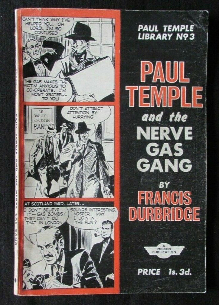 Paul Temple No. 3 - Paul Temple and the Nerve Gas Gang