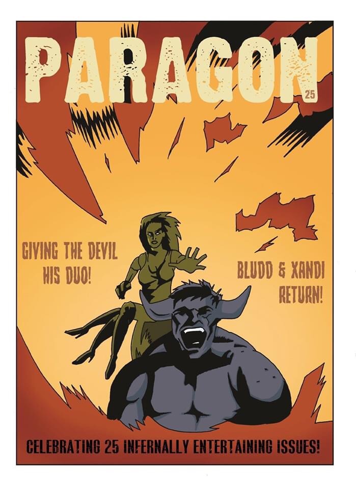 Paragon Comic Issue 25 - Cover