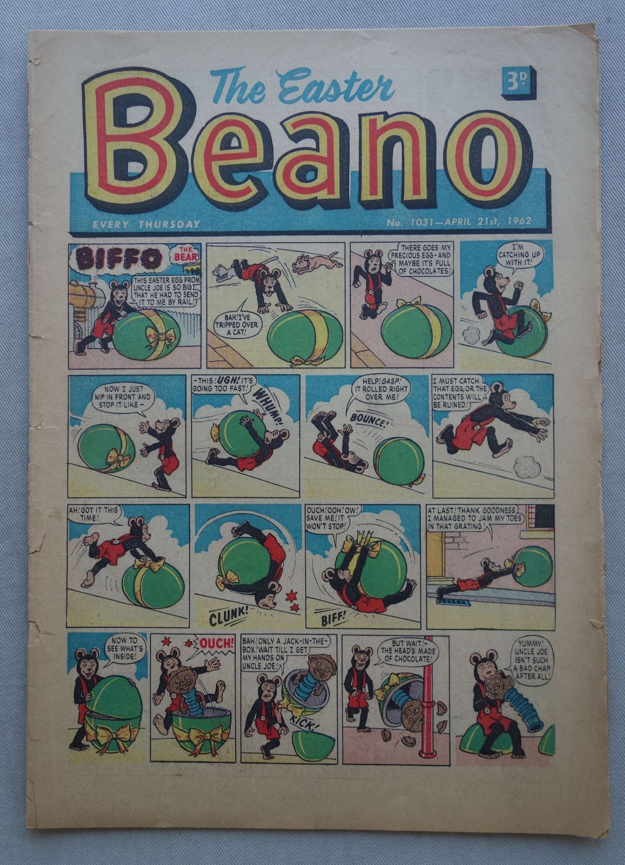 Beano No. 1031 - cover dated 21st April 1962