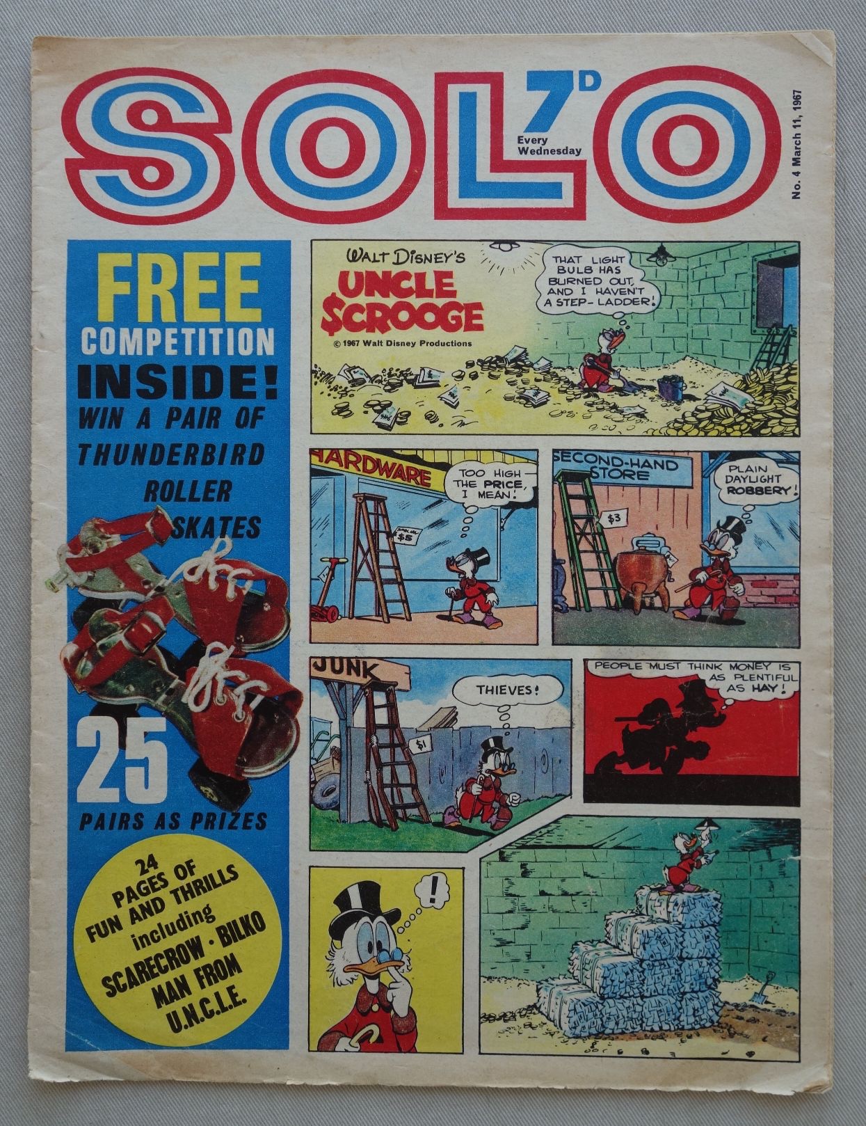 Solo Issue 4 - cover dated 11th March 1967