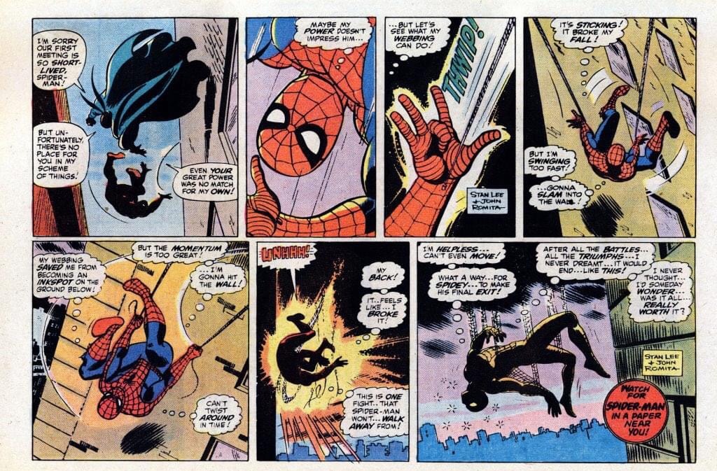 1960s Spider-Man Newspaper Strip Tryout by Stan Lee and John Romita