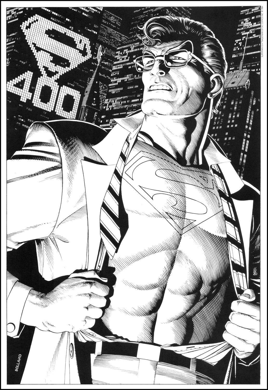 Superman by Brian Bolland