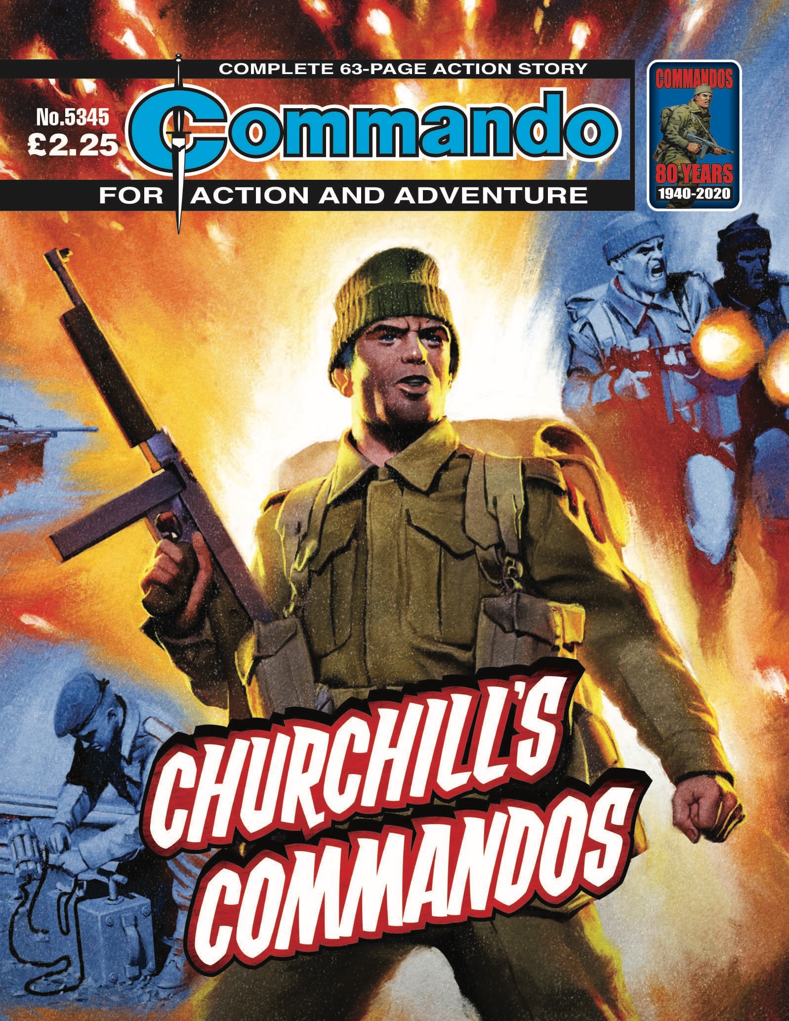 Commando 5345 - Action and Adventure: Churchill’s Commandos