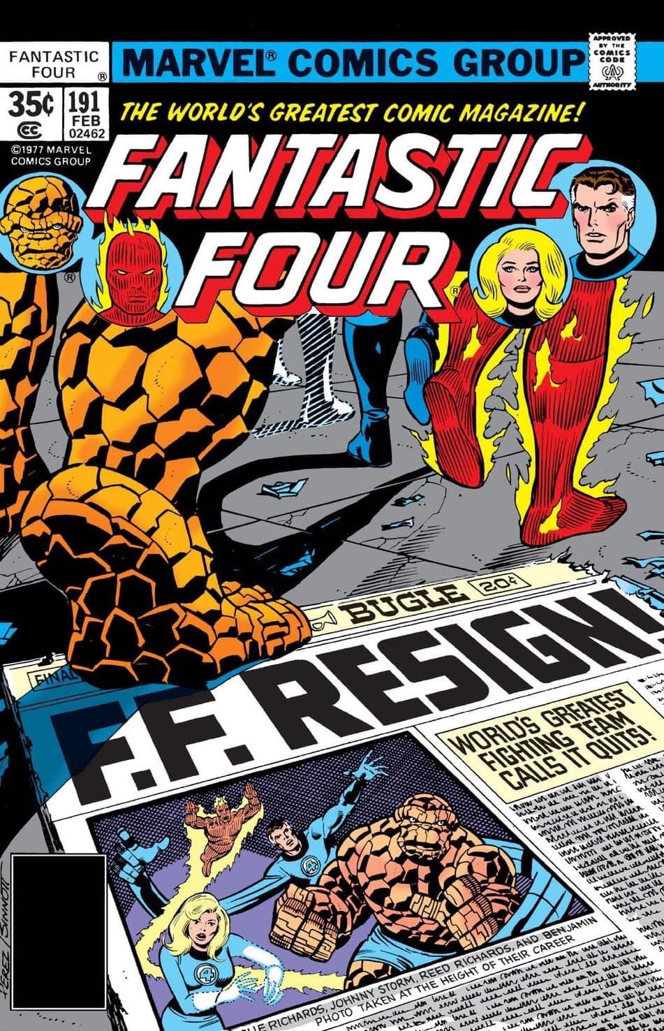 Fantastic Four #191 - Cover
