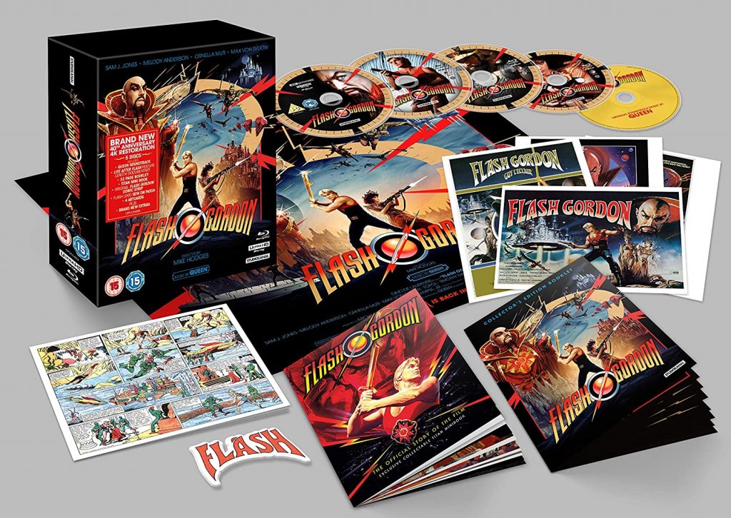 Flash Gordon (40th Anniversary) 4K UHD Collector's Edition (Blu-ray)