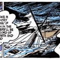 The final episode of the 1984 Garth story "La Belle Sauvage", written by Jim Edgar with art by Martin Asbury, coloured for its latest publication in the Mirror by Martin Baines, brings the strip's reprint run to a close in the national newspaper