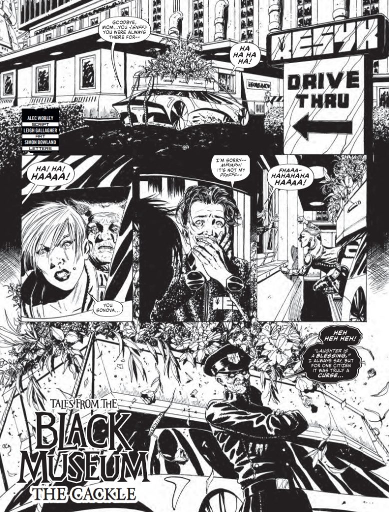 Judge Dredd Megazine Issue 422 Black Museum