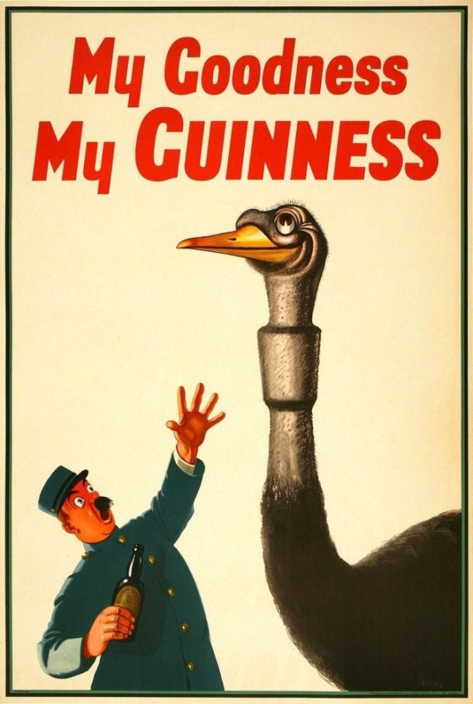 My Goodness, My Guinness poster by John Gilroy