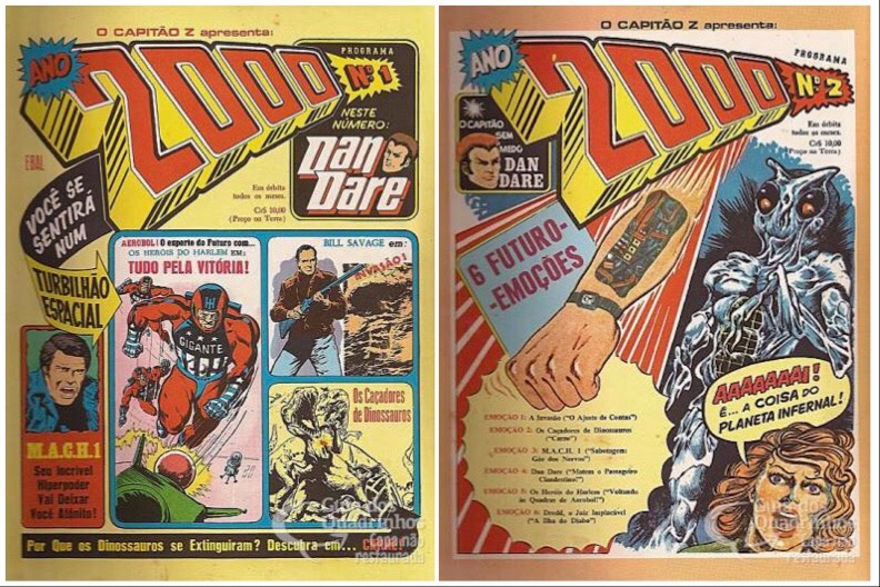 Captain Z Presents 2000AD - #1 and #2
