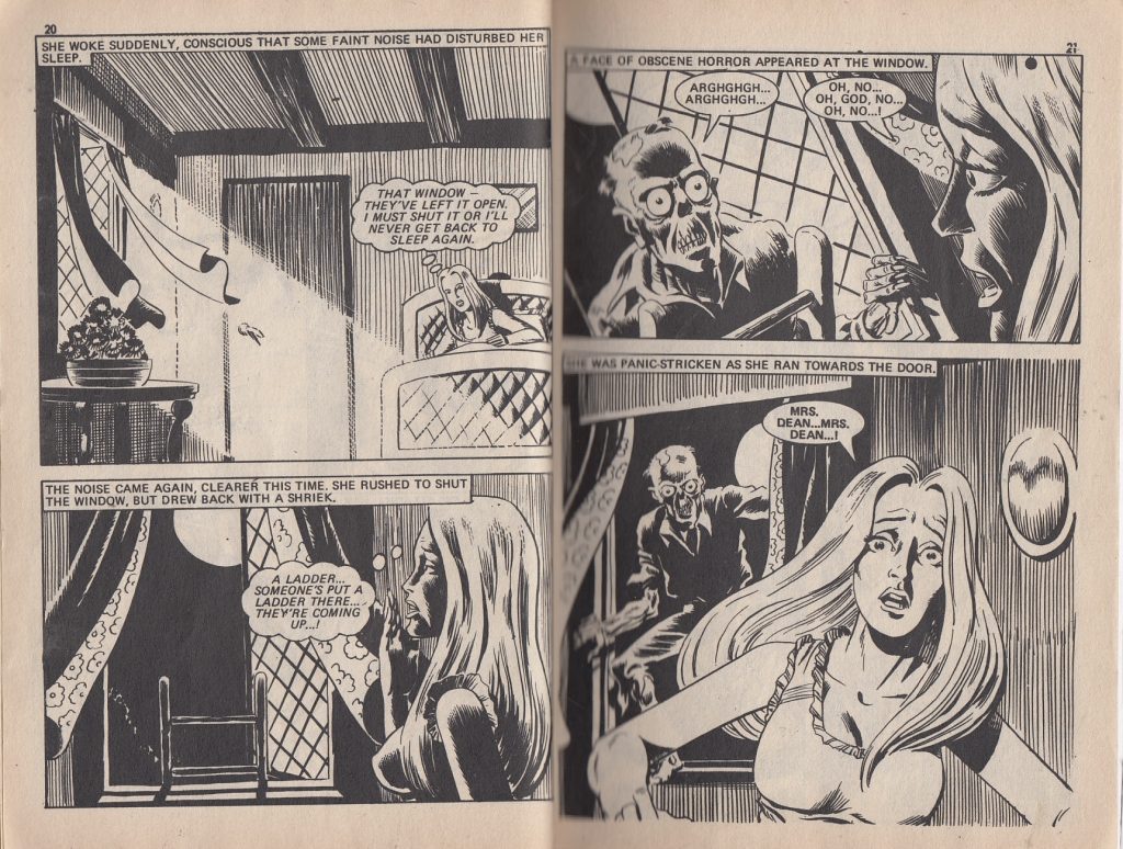 Pocket Chiller Library 43 - The Dead are Awake and Walking - interior art by Dave Gibbons