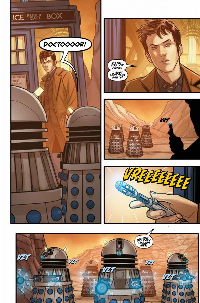 Doctor Who: Time Lord Victorious #1 - Sample Art 1
