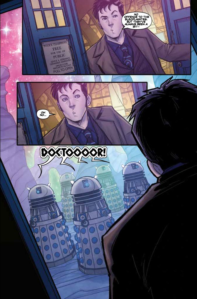 Doctor Who: Time Lord Victorious #1 - Sample Art 2