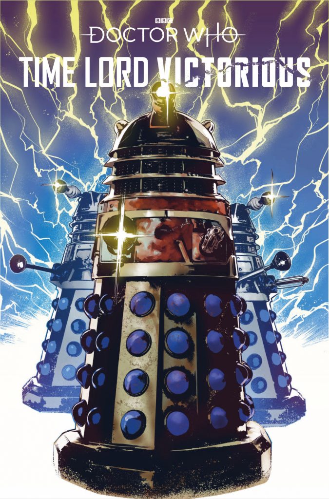 Doctor Who: Time Lord Victorious #1 - Cover D - Dalek Metallic Ink Variant / Hendry Prasetya