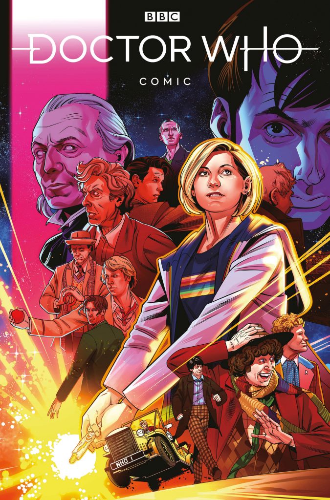 Doctor Who Comic #1 (2020) - Cover E by Rachael Stott
