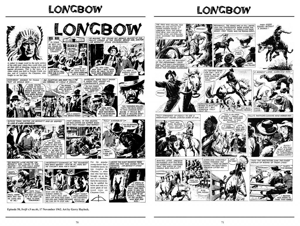 Longbow Volume 2 - Art by Gerry Haylock
