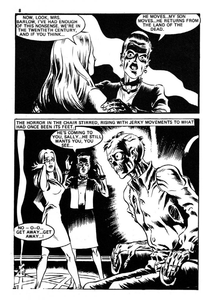 Pocket Chiller Library 43 - The Dead are Awake and Walking - art by Dave Gibbons