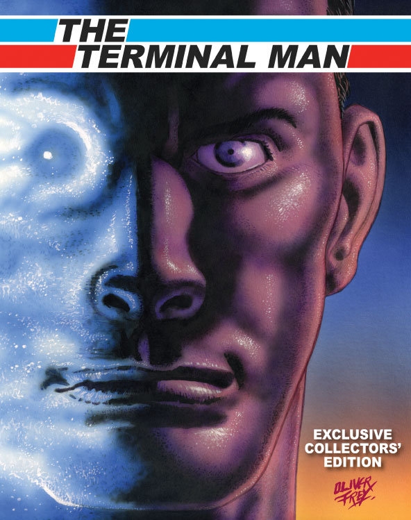 Oliver self-published a collection of The Terminal Man, written by Kelvin Gosnell, back in 2010. The strip featured in Crash and Zzap!64 magazines in 1984 - 1986 and Oliver recreated three missing pages for the collection