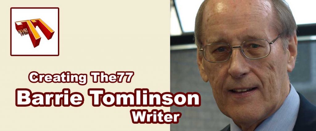 Meet The77: Comics writer and editor Barrie Tomlinson