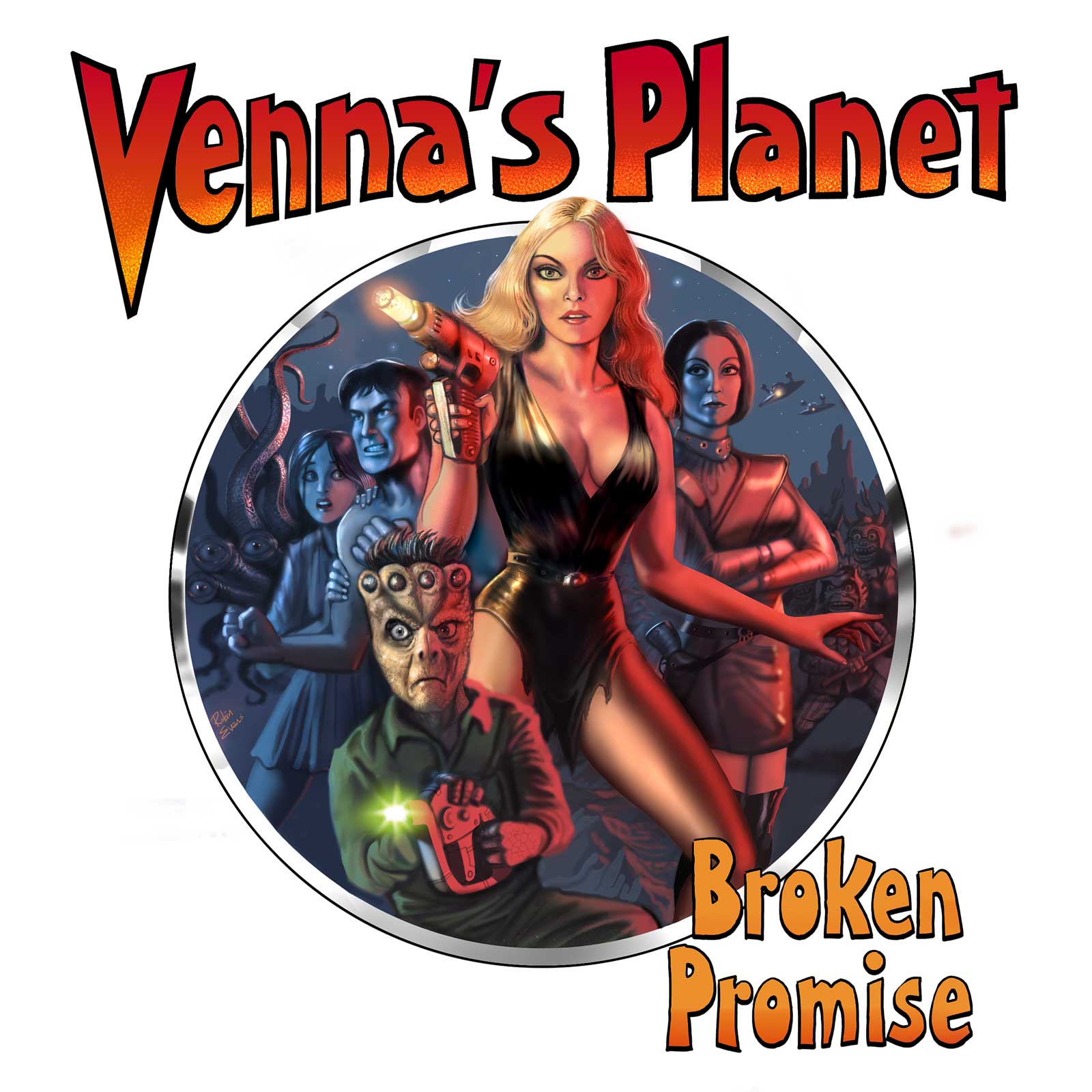 Venna's Planet - Broken Promise - Cover