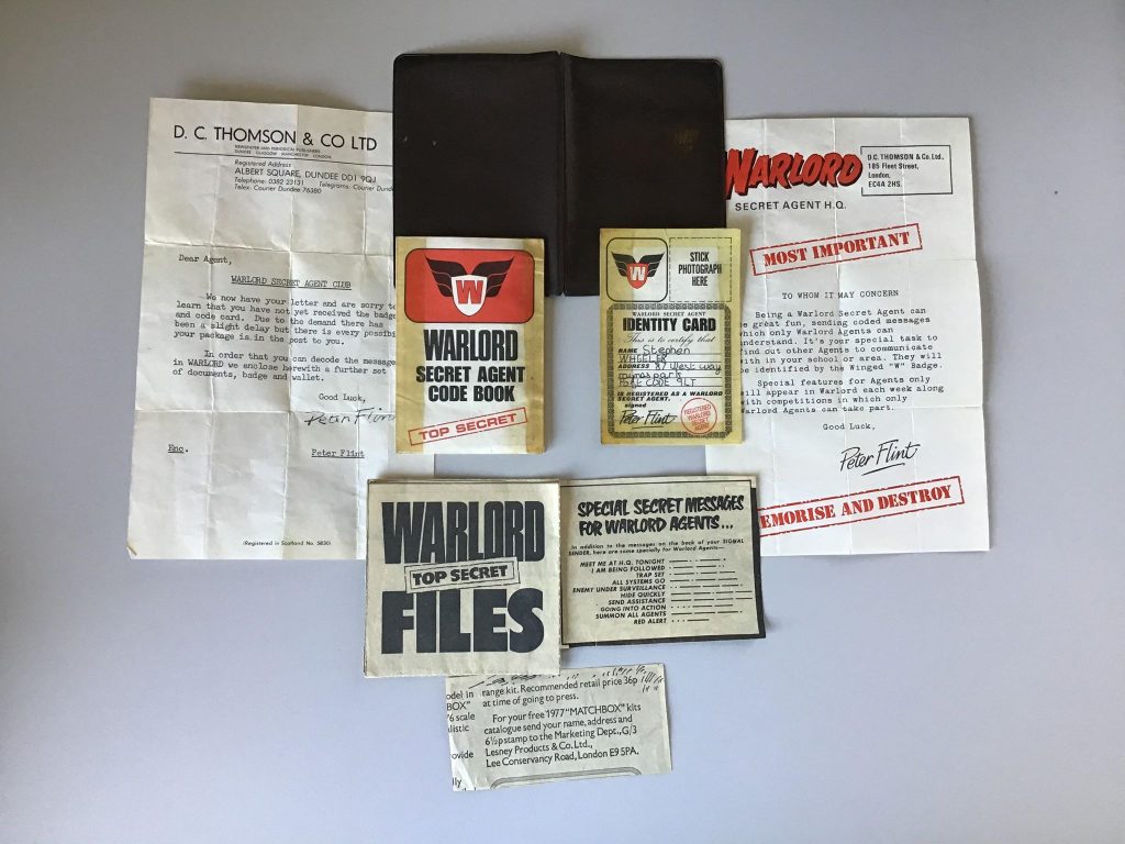 Original Warlord Fan Club Pack