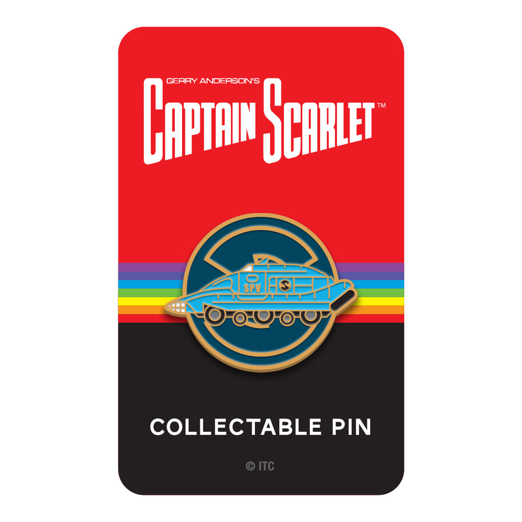 Captain Scarlet Spectrum Pursuit Vehicle Badge by Florey
