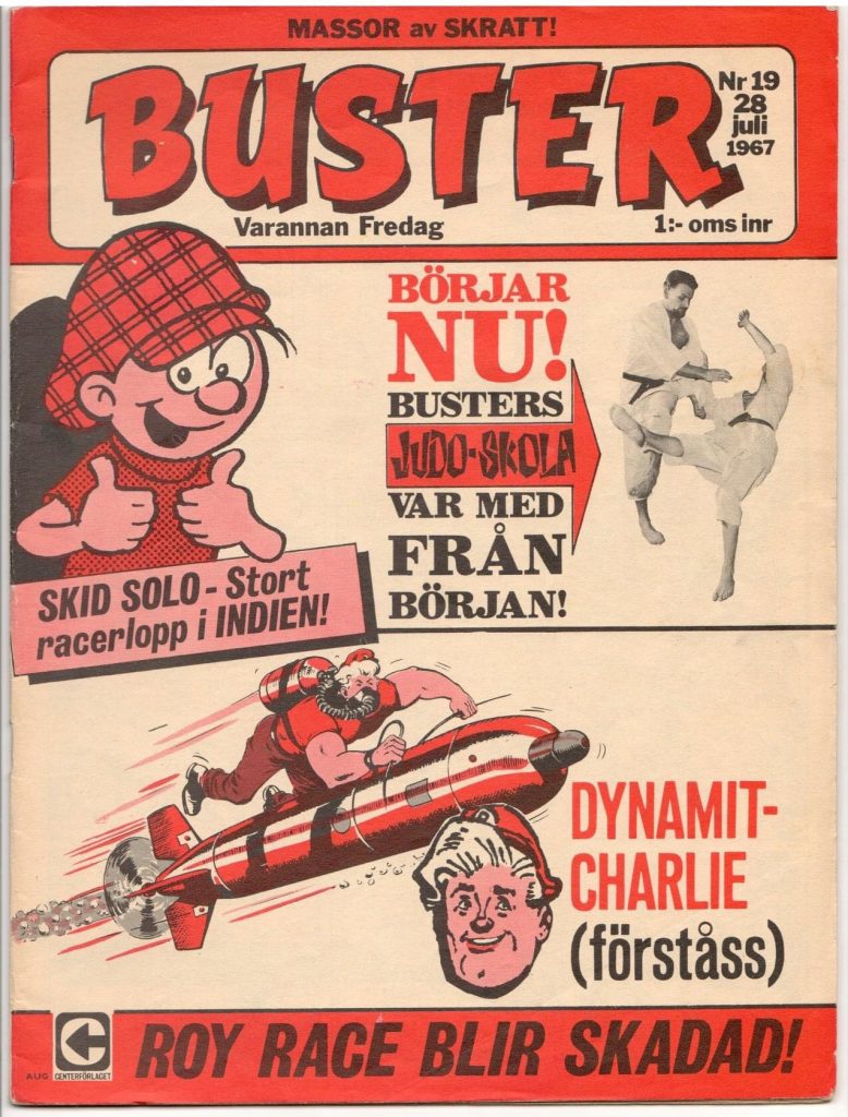 The Swedish version of Buster, published in 1967