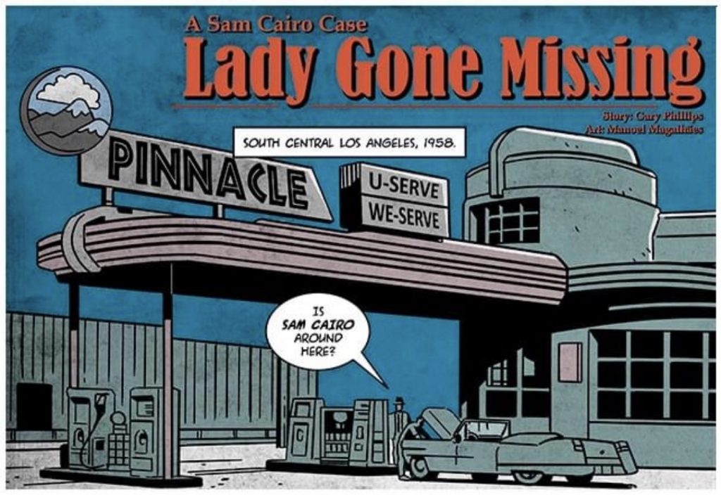 2020 Manoel Magalhães and Gary Phillips - “Lady Gone Missing” can be found in Aces Weekly Volume 47
