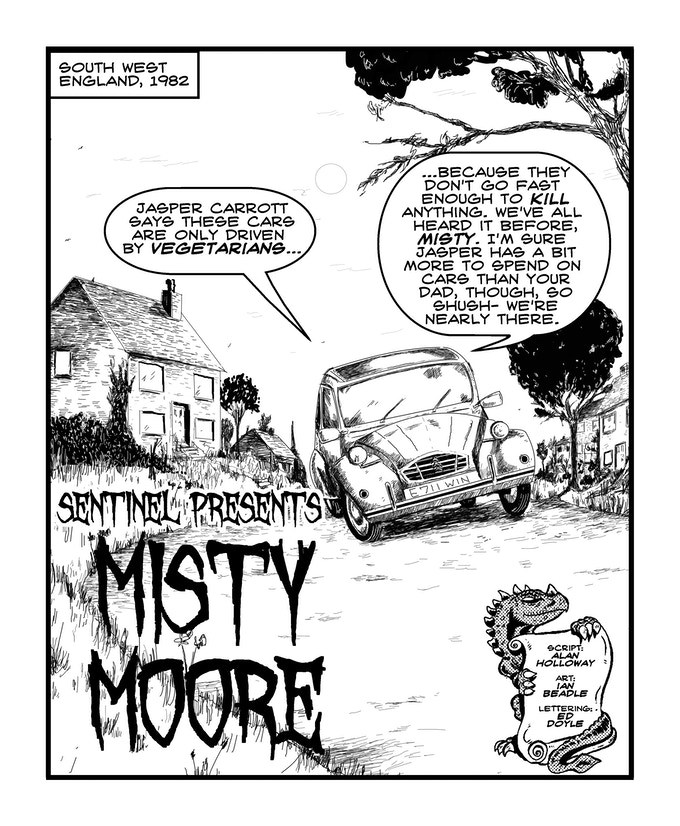 Sentinel Issue 4 - Misty Moore - Sample Art