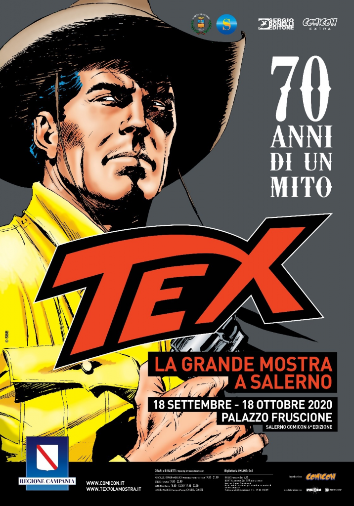COMICON Extra 2020 - Italy - “Tex” Exhibition 