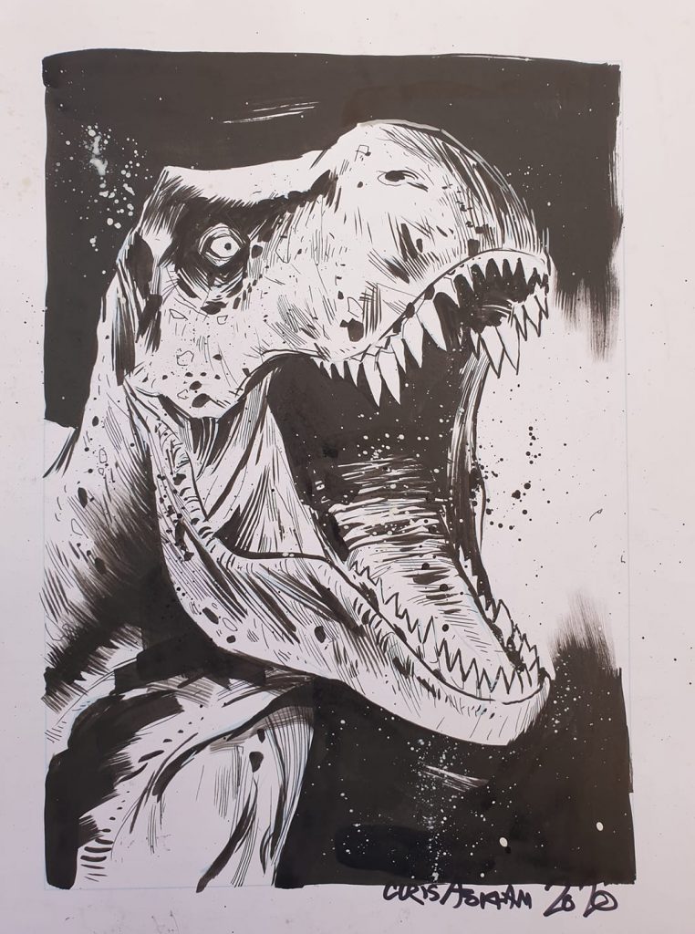 Dinosaur Art by Chris Askham