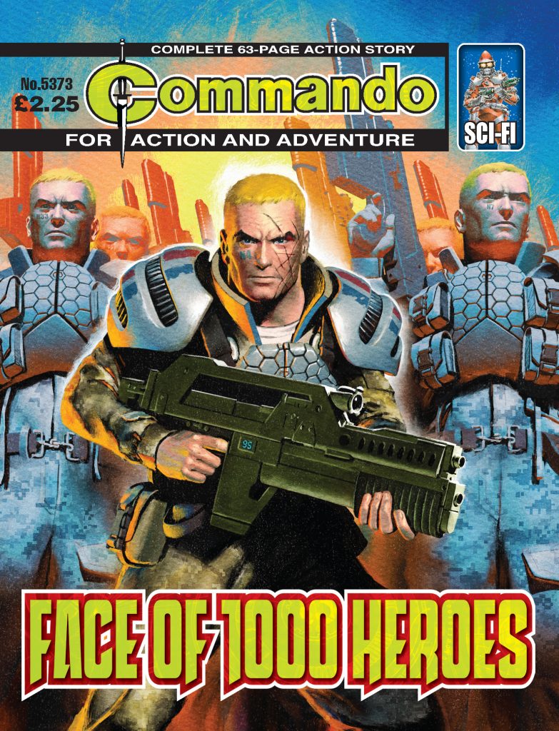 Commando 5373: Action and Adventure: Face of 1000 Heroes