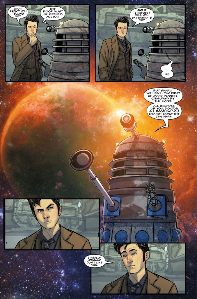 Doctor Who - Time Lord Victorious #2 Sample Art