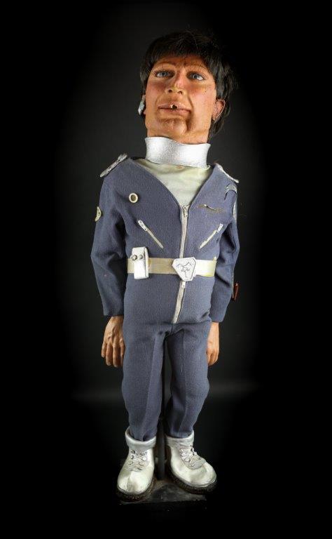 Dr Tiger Ninestein puppet. The lead character of the Terrahawks