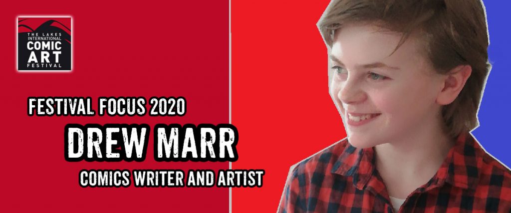 Lakes Festival Focus 2020: Comics Artist and Writer Drew Marr