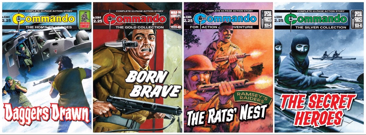 Ramsey’s Raiders jump back into action, in latest Commando Comics ...