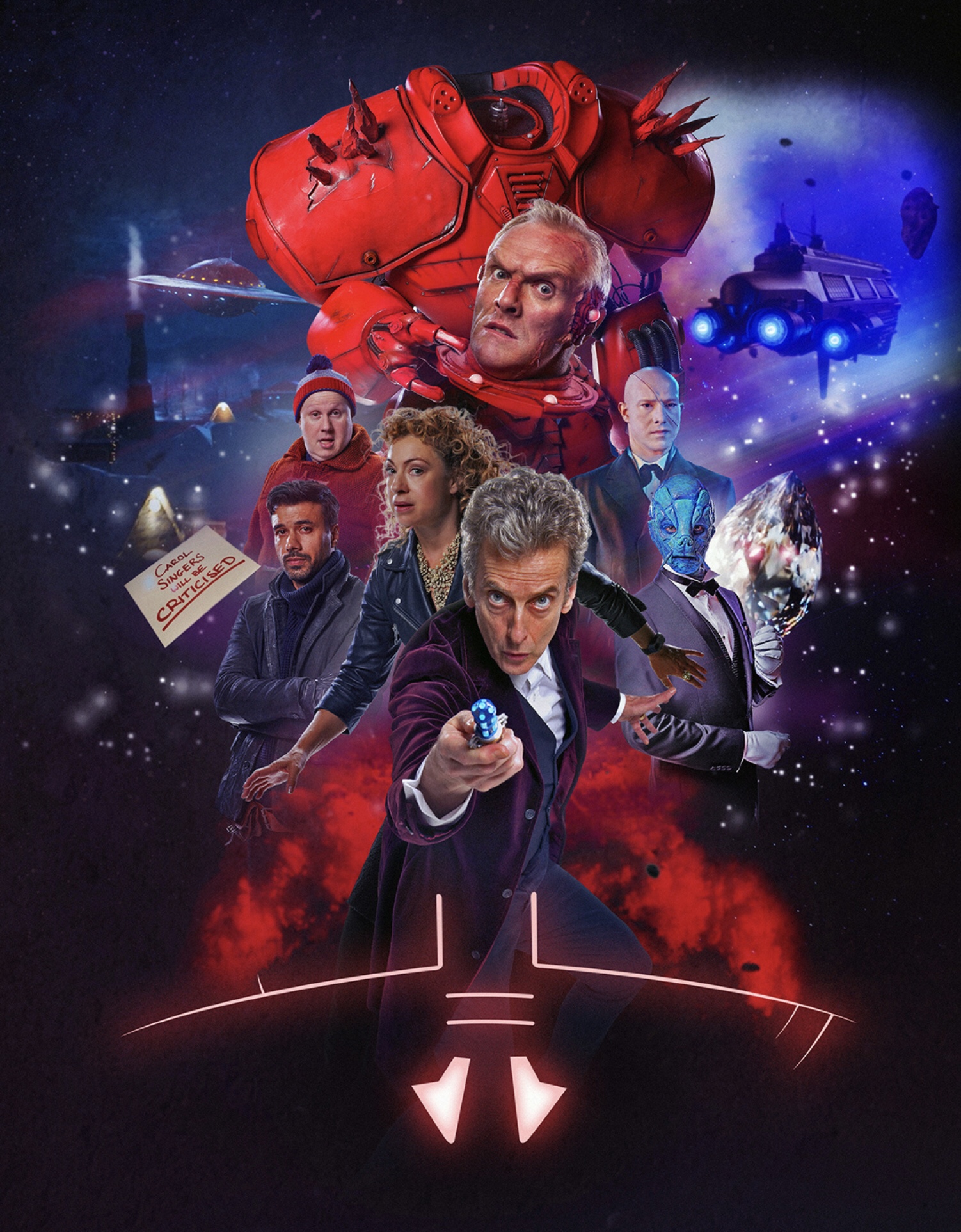 Doctor Who art by Lee Johnson
