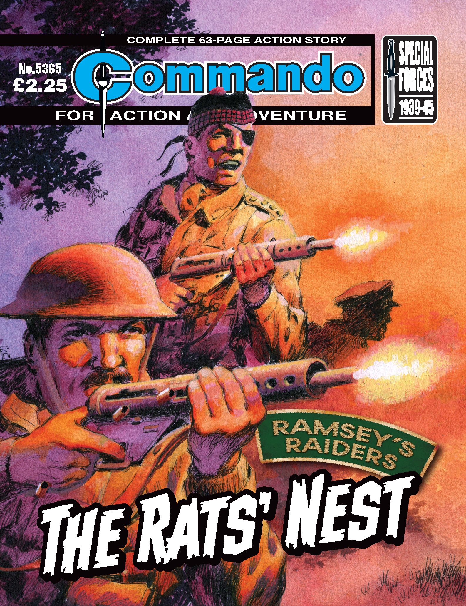 Commando 5365: Action and Adventure: Ramsey’s Raiders: The Rats’ Nest