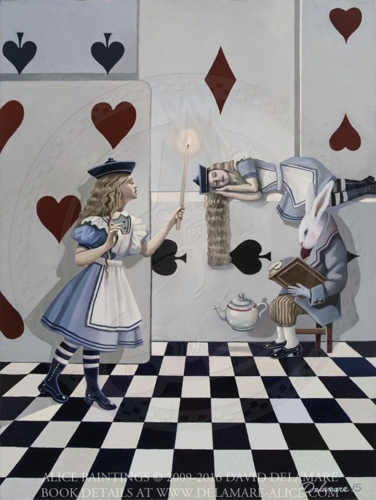 Alice’s Adventures in Wonderland - art by David Delamare