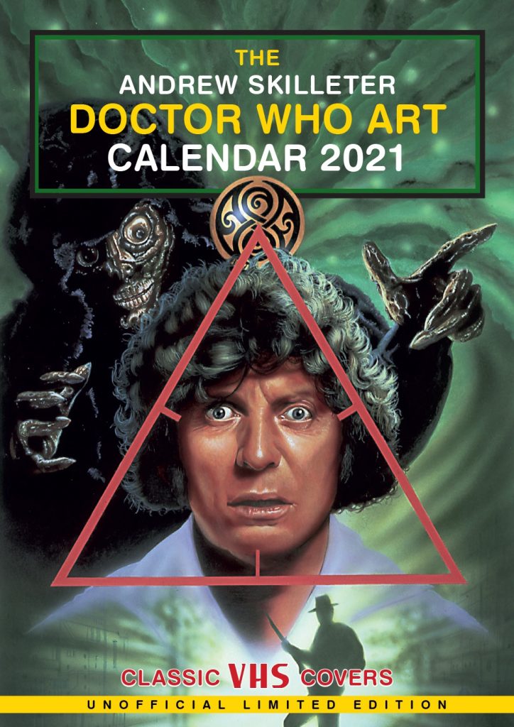 Andrew Skilleter’s Doctor Who VHS Cover Art Calendar 2021