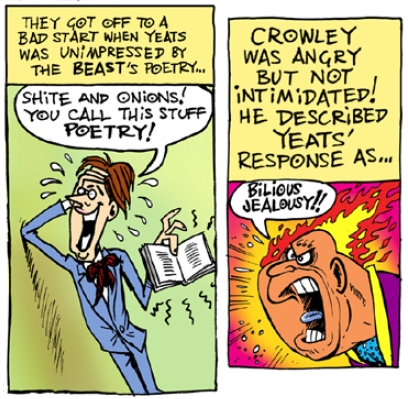 WB Yeats assesses Crowley's poetry
