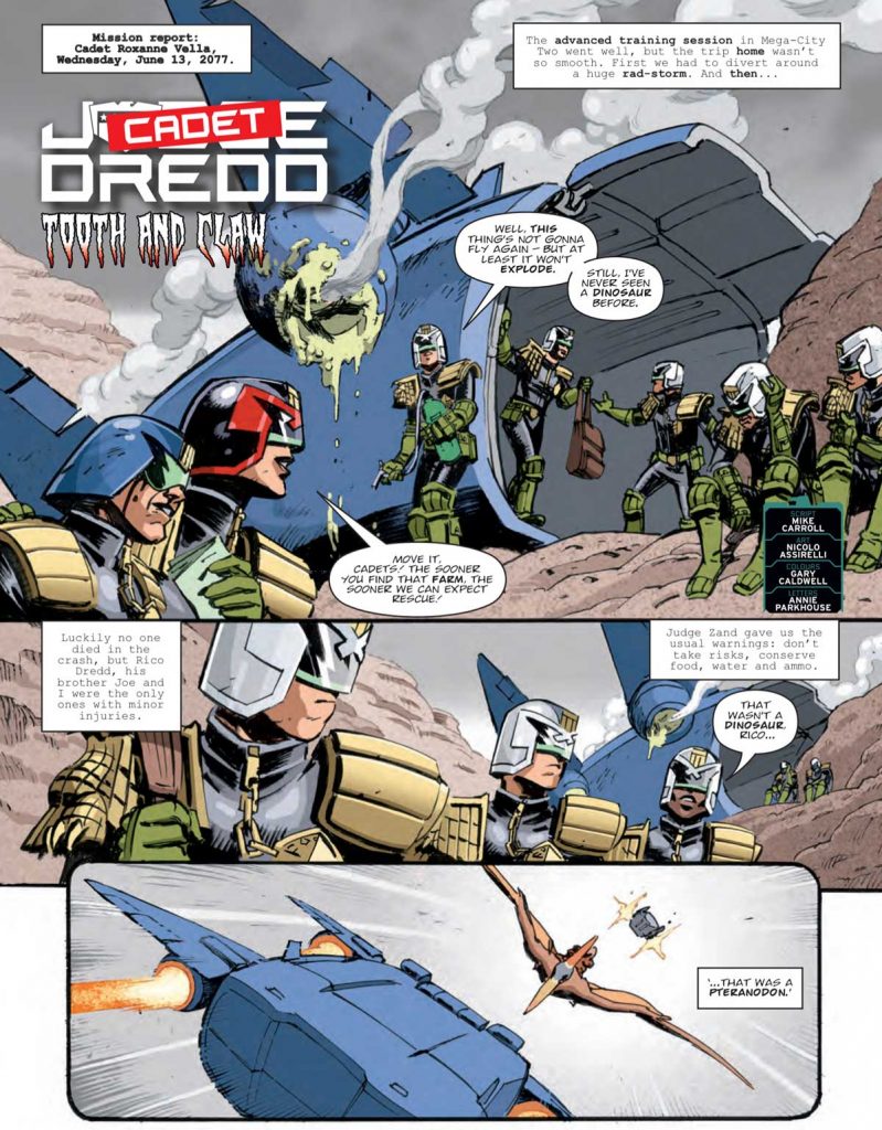 2000AD 2206 - Judge Dredd: Tooth and Claw 