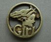 Girl Comic - 1950s Badge