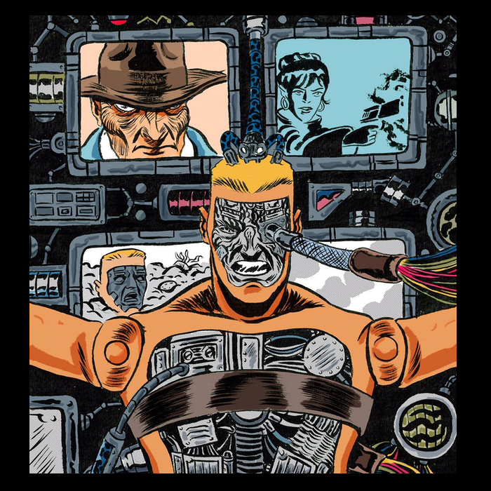 ComicScene Annual 2021 - Preview artwork shared by artist James Corcoran on social media from Alex Automatic