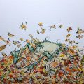 Frog in Autumn Leaves by ItsNotAboutWork
