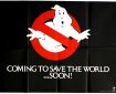 Advance Ghostbusters British Quad film poster for the first release, folded, 30 x 40 inches