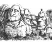 Martin Rowson - Gimson’s Presidents - Cover