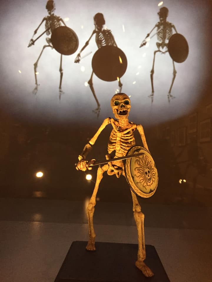 A skeleton model from Jason and The Argonauts. Photo: Gary Erskine