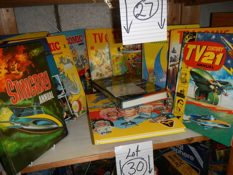 Nottingham Hoard 2020 -TV Comic and TV21 Annuals
