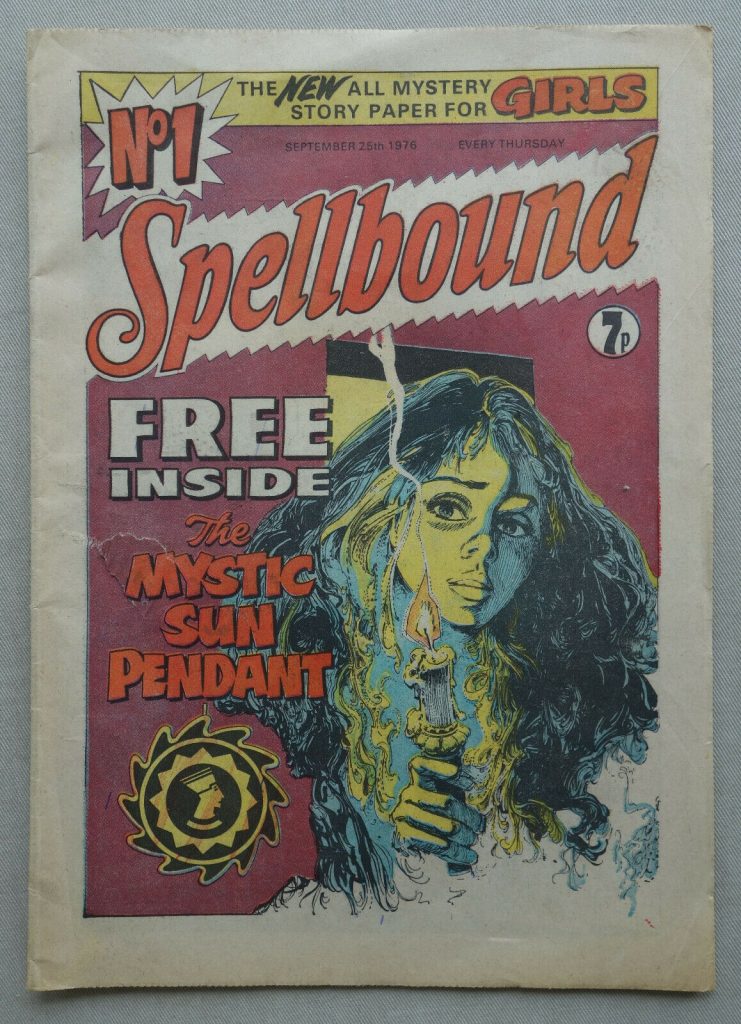 Spellbound No. 1 - cover dated 25th September 1976