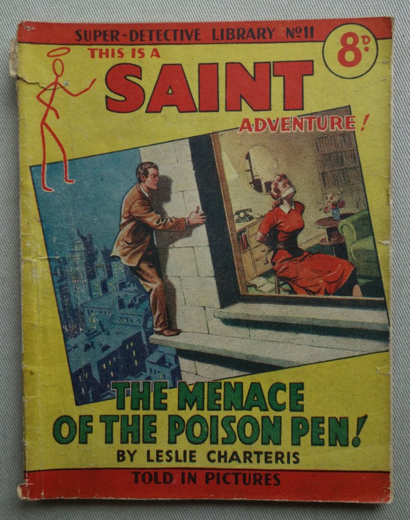 Super Detective Library No. 11 featuring The Saint